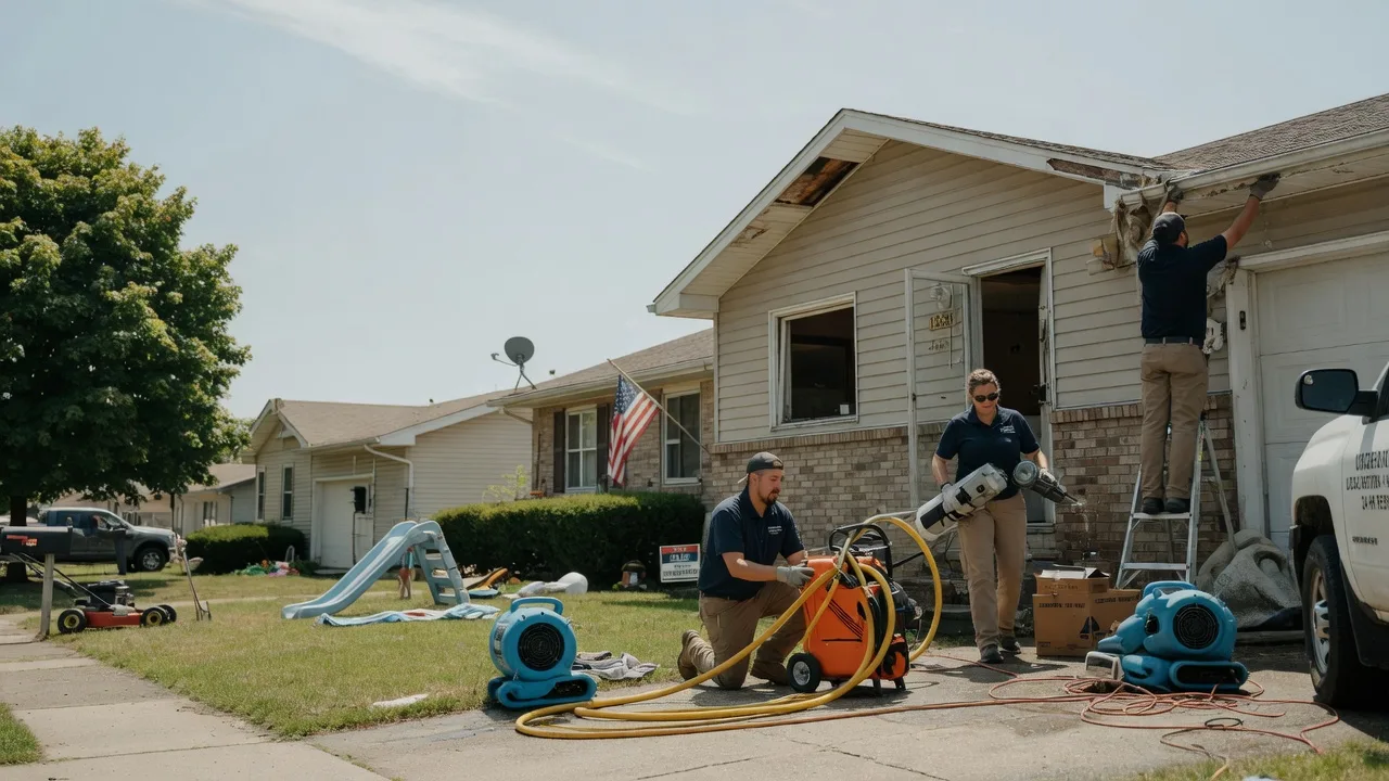 Water Damage Restoration in George, IA near me